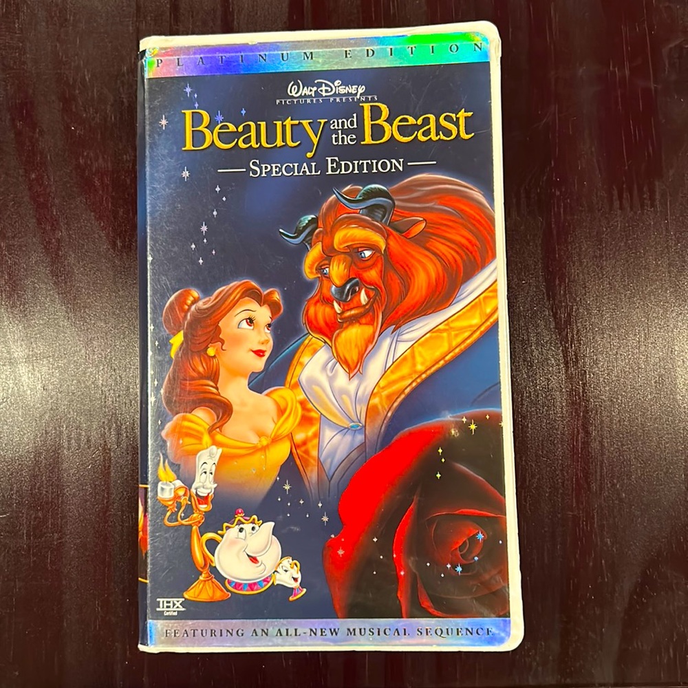 Beauty and the beast, platinum edition, VHS